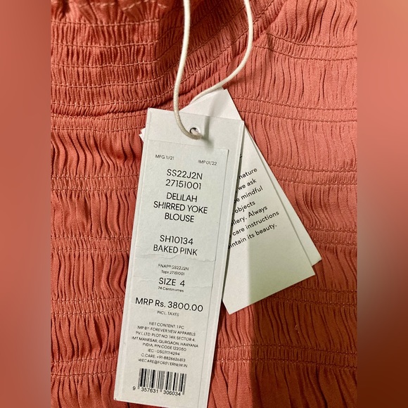 Forever New Delilah Shirred Yoke Blouse - Picture 9 of 10